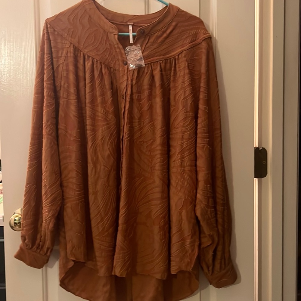 Free People “Can’t Stop Dreaming” Button Down Tunic